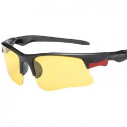 Sport Personality Polarized Sunglasses Outdoor - Yellow - CC18U74OI96 $9.67