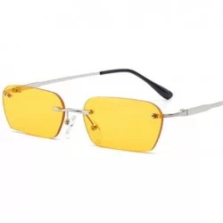 Cat Eye Sunglasses Women Vintage Cat Eye sun Glasses Men Retro Small Yellow Glass UV400 - As Picture-1 - CG18W3N0N3S $46.48