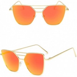 Sport Stylish Sunglasses for Men Women 100% UV protectionPolarized Sunglasses - Red - CP18S0R0ZER $15.32