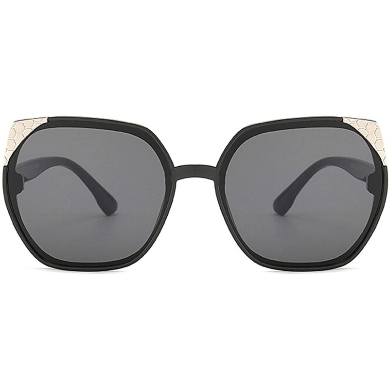 Sport Classic style Sunglasses for Men or Women PC UV400 Sunglasses - Black - CF18T2TX7E2 $12.67
