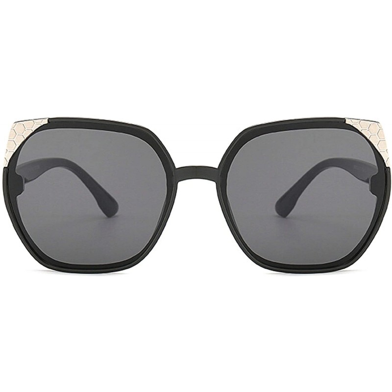 Sport Classic style Sunglasses for Men or Women PC UV400 Sunglasses - Black - CF18T2TX7E2 $12.67