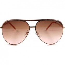 Aviator Designer Fashion Stylish Retro Mens Womens Aviator Sunglasses - CN18O7QD7MZ $11.14