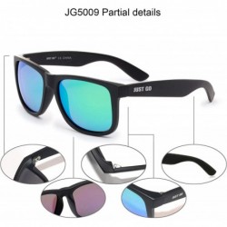 Wayfarer Unisex Polarized Tr90 Sunglasses Vintage Sun Glasses for Running Fishing Golf Driving Men and Women - C118T4QCM3I $1...