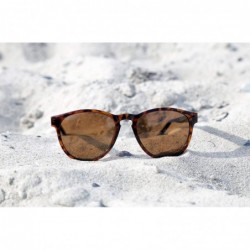 Oval Model 21 Polarized Sunglasses for Men and Women - Tortoise / Amber - CE196TA7CTO $33.32