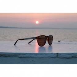 Oval Model 21 Polarized Sunglasses for Men and Women - Tortoise / Amber - CE196TA7CTO $33.32