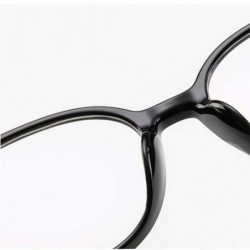 Oversized Polarized Sunglasses Protection Transparent - White - C518OXG7YRN $7.16