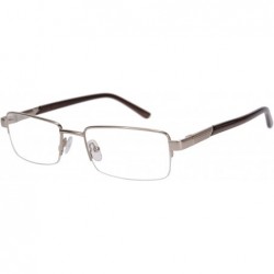 Rectangular Metal Frame Blue Light Blocking Reading Glasses 1.56 Lenses-6334 - CL17YI7NH59 $28.10