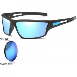 Sport Custom Men's Myopia Polarized Sunglasses Sport Driving Polarized Sunglasses 0 to -400 - CS18ZGX3QMU $22.04