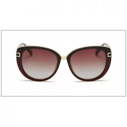 Cat Eye Fashion Cat Eye Polarized Sunglasses Women Brand Driving Glasses Female Shades for Ladies Eyeglasses - C2 - C818RSHHW...