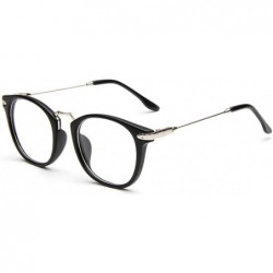 Round Round Myopia Glasses Myopia Glasses Retro Glasses Myopia Protection Eye - Sand Black - C218EYDI4GS $23.55