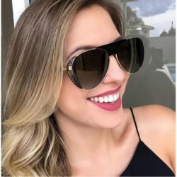 Round diamond Glasses glasses Fashion Sunglasses - Black&silver - CQ18R486X2L $13.76