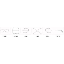 Rectangular Mens Womens Retro Big Frame Vintage Rapper Sunglasses-Eyewears - D - CS18Q53OKIO $9.45