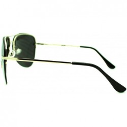 Rimless Color Mirrored Mirror Lens Rimless Tear Drop Luxury Fashion Pilot Sunglasses Mirror - CQ11LZBE5CJ $12.76