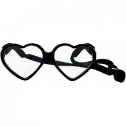Goggle vintage Sunglasses goggles retainer Black clear - CB18S8EWG73 $19.48