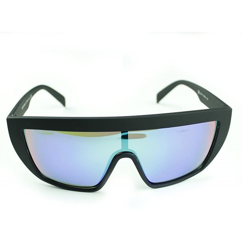 Oversized Oversized Sunglasses Polarized Designer BlackBlue - Yellow - CR189XTE5E7 $45.36