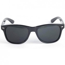 Aviator 2019 Fashion Brand Kids Sunglasses Child Black Sun Glasses Anti-uv Baby Green - Black - CZ18YKTRCO3 $9.97