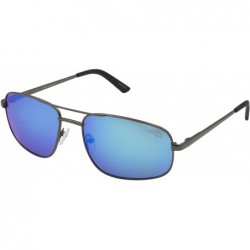 Sport Men's DeSoto Polarized Aviator Sunglasses - Matte Gunmetal - CS18MCM72OQ $41.97