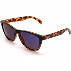 Oval Polarized New Cool Factor Horned Rim Sunglasses - Tortoise - CH182WD4CAX $23.95