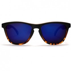 Oval Polarized New Cool Factor Horned Rim Sunglasses - Tortoise - CH182WD4CAX $15.54