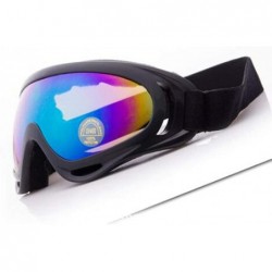 Sport Outdoor riding ski glasses - motorcycle sandblasting sports glasses - E - CB18RA4X5QM $41.84