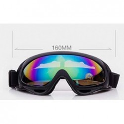 Sport Outdoor riding ski glasses - motorcycle sandblasting sports glasses - E - CB18RA4X5QM $41.84