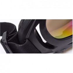 Sport Outdoor riding ski glasses - motorcycle sandblasting sports glasses - E - CB18RA4X5QM $41.84