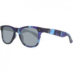 Wayfarer Pld6009/S/M Rectangular Sunglasses - Blue Camou/Gray Polarized - CT127P96XXX $77.69