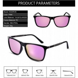 Wayfarer Fashion Sunglasses For Men Women Night Vision Driving Glasses Polarized Anti-glare Vintage Sun Glasses - C918EI6GUCL...