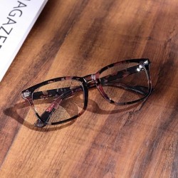 Aviator Non-Prescription Glasses for Women Men Clear Lens Square Frame Eyeglasses - Floral - C818Z46Q3W0 $10.98