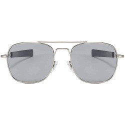 Semi-rimless Polarized Sunglasses Titanium Protection Glasses - B - CK19974XS35 $20.10