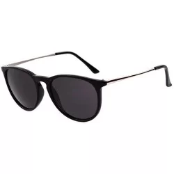 Oval sunglasses for women Retro Round Sunglasses Men Oval Frame Sun Glasses - 15 - C118WYRZITW $28.33