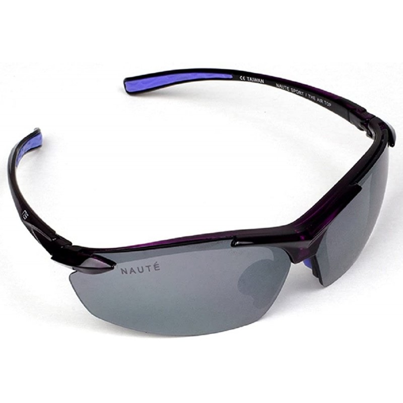Sport The Air-top - Lightweight Anti-Fog Sunglasses- optimal for athletics or outdoor hobbies. - Purple - CK11OJ7HHET $34.88