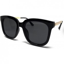 Aviator 5003 Premium Oversize Womens Mens Mirror Funky Fashion Candy Sunglasses - Metal Arm - C6183TWY3WO $17.57