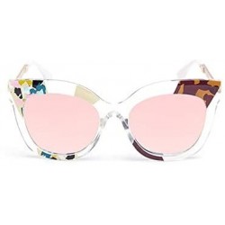 Butterfly Color Pieces Embellished Butterfly Sunglasses - CB192D3OY9M $9.22