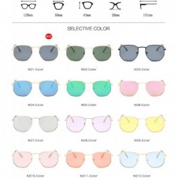 Wrap Metal Classic Vintage Women Sunglasses Luxury Design Glasses Driving Eyewear Oculos De Sol Masculino - CI1985HIG9M $33.64