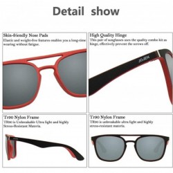 Round Polarized Sports Sunglasses for men women Baseball Running Cycling Fishing Golf Tr90 ultralight Frame JE001 - CD18WR5IZ...