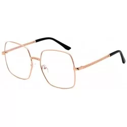 Rimless Polarized Sunglasses for Women Man Fashion Goggle Eyewear - Orange - CE18UH9YSXO $22.70