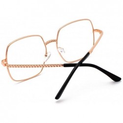 Rimless Polarized Sunglasses for Women Man Fashion Goggle Eyewear - Orange - CE18UH9YSXO $14.11