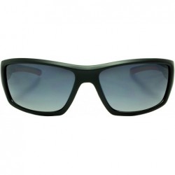 Wrap 7014 Sport Wrap Sunglasses - UV Protection - Black/Red - CG18O7MOYNQ $24.26