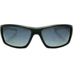 Wrap 7014 Sport Wrap Sunglasses - UV Protection - Black/Red - CG18O7MOYNQ $24.26