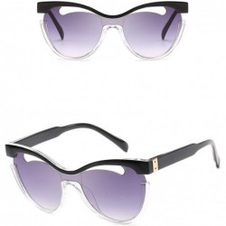 Oversized Polarized Sunglasses Glasses Protection Festival - Cryle Grey - CC18TNCASK5 $33.15
