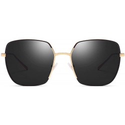 Goggle Stylish Sunglasses - Lacquered Frames - Unisex Ocean Sunglasses - Silver Picture Silver White Mercury C4 - CA18TNQO7YR...