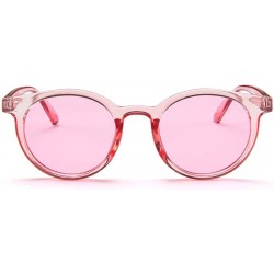 Square MOD-Style Cat Eye Round Frame Sunglasses A Variety of Color Design - S05 - CM189SZA2S7 $13.08