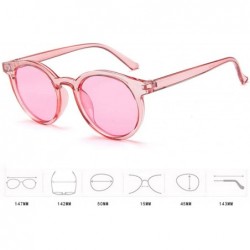 Square MOD-Style Cat Eye Round Frame Sunglasses A Variety of Color Design - S05 - CM189SZA2S7 $13.08