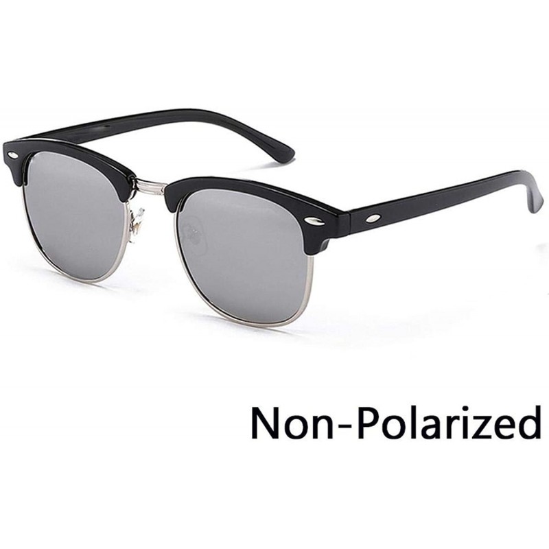 Oval New Fashion Semi RimlPolarized Sunglasses Men Women Er Half Frame Sun Glasses Classic Oculos De Sol UV400 - CV199CNDNCR ...