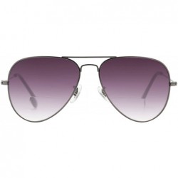 Aviator Aviator Outdoor Reading Sunglasses Gradient Brown Grey Metal Bifocal Sunglasses for Men and Women Readers 8022 - CD18...