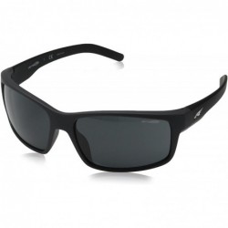Rectangular An4202 Fastball Rectangular Sunglasses - Fuzzy Grey/Grey - CT11OW7273R $91.19