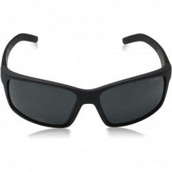 Rectangular An4202 Fastball Rectangular Sunglasses - Fuzzy Grey/Grey - CT11OW7273R $54.22