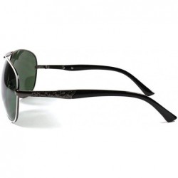 Aviator Classic Old Fashion Hot Mens Womens Retro Vintage 80s Aviator Sunglasse - Metal - CB18X2Y2YG0 $10.09