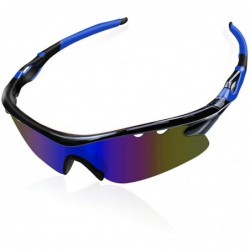 Sport Polarized Sports Sunglasses - Sports Sunglasses for Men Women - Cycling Driving Fishing Glasses UV Protection - CM190E8...
